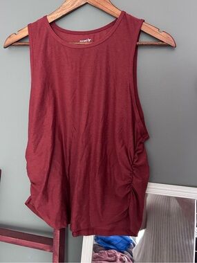 Old Navy Sleeveless Side-Ruched Tank Top